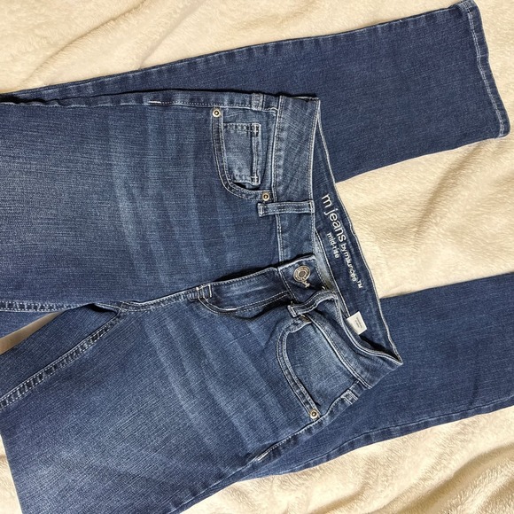 Maurices Denim - M Jeans by Maurices Mid-Rise Medium Wash Straight Leg Jeans Size 0 reg